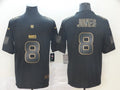 Men’s New York Giants Daniel Jones #8 Black Jersey