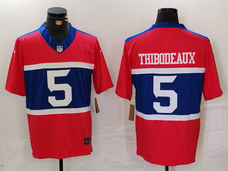 Men’s New York Giants Kayvon Thibodeaux #5 Century Red Alternate Jersey