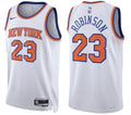 Mens New York Knicks #23 Mitchell Robinson Nike White Association Edition Jersey