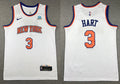 Mens New York Knicks #3 Josh Hart Nike White 2023-24 Association Edition Jersey