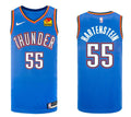 Mens Oklahoma City Thunder #55 Isaiah Hartenstein Blue Icon Edition Jersey
