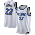 Men’s Orlando Magic #22 Franz Wagner Nike 2025-26 White Association Edition Jersey