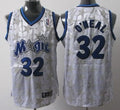 Mens Orlando Magic #32 Shaquille O’neal White Throwback Jersey