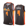 Men’s Orlando Magic #4 Jalen Suggs Anthracite 2021-22 City Edition Jersey