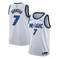 Men’s Orlando Magic #7 Orlando Robinson 2025-26 White Association Edition Swingman Jersey