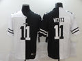 Men’s Philadelphia Eagles Carson Wentz #11 Black/White Jersey