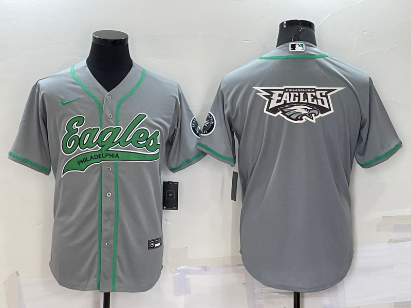 Men’s Philadelphia Eagles Gray Jersey