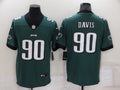 Men’s Philadelphia Eagles Jordan Davis #90 Midnight Green Jersey