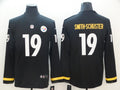 Men’s Pittsburgh Steelers #19 JuJu Smith-Schuster Black Authentic Jersey