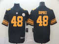 Men’s Pittsburgh Steelers #48 Bud Dupree Nike Black Vapor Untouchable Color Rush Jersey