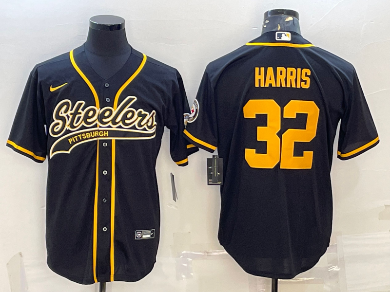 Men’s Pittsburgh Steelers Franco Harris #32 Black Vapor F.U.S.E. Limited Jersey