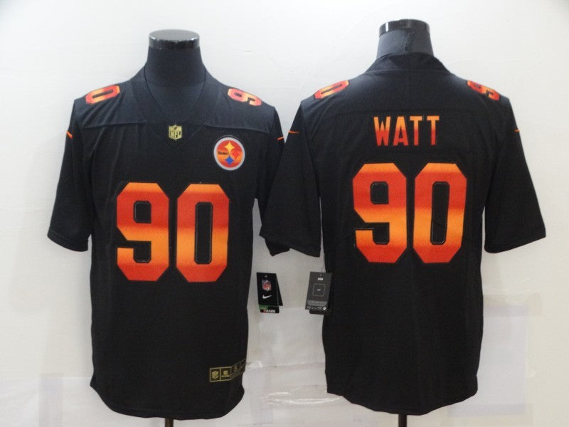 Men’s Pittsburgh Steelers T.J. Watt Black Jersey