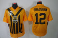 Men’s Pittsburgh Steelers Terry Bradshaw #12 Gold Jersey