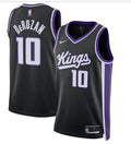 Mens Sacramento Kings #10 DeMar DeRozan 2025 Black Icon Edition Player Jersey