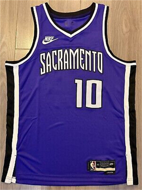 Mens Sacramento Kings #10 DeMar DeRozan Purple Classic Edition Swingman Jersey