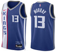 Mens Sacramento Kings #13 Keegan Murray Blue 2023-24 City Edition Jersey