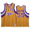 Mens Sacramento Kings Retired Player #55 Jason Williams Mitchell & Ness Gold 2005-06 Hardwood Classics Swingman Jersey