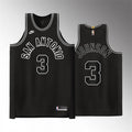 Men’s San Antonio Spurs #3 Keldon Johnson Black 2022-23 Classic Edition Jersey