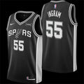 Men’s San Antonio Spurs #55 Harrison Ingram Black Icon Edition Swingman Jersey