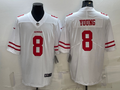 Men’s San Francisco 49ers Steve Young #8 White Jersey