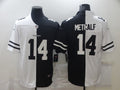 Men’s Seattle Seahawks DK Metcalf #14 Black/White Jersey
