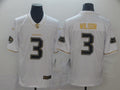 Men’s Seattle Seahawks Russell Wilson #3 White Jersey