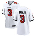 Mens Tampa Bay Buccaneers #3 Rueben Bain Jr. Nike Away White F.U.S.E. Vapor Limited Jersey