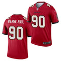 Mens Tampa Bay Buccaneers #90  Jason Pierre-Paul Nike Home Red Vapor Limited Jersey
