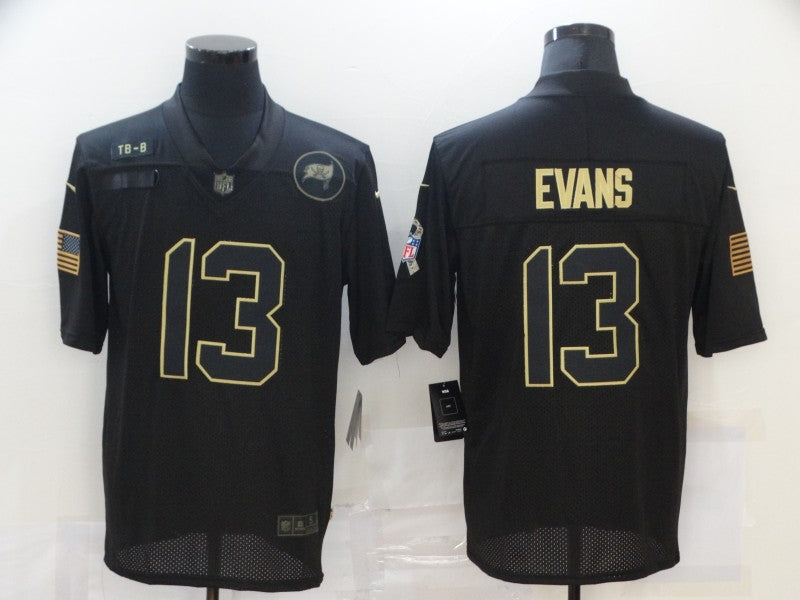 Men’s Tampa Bay Buccaneers Mike Evans #13 Black Jersey