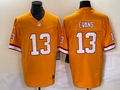 Men’s Tampa Bay Buccaneers Mike Evans #13 Orange Throwback Jersey