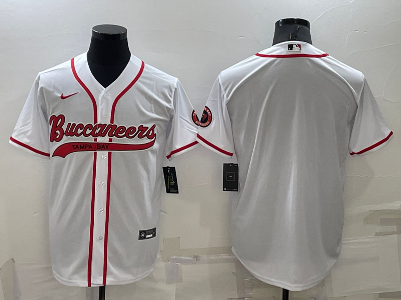 Men’s Tampa Bay Buccaneers White Blank Jersey