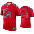 Mens Tennessee Titans #54 Rashaan Evans Nike Red Inverted Legend Jersey