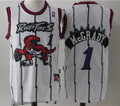 Men’s Toronto Raptors #1 Tracy McGrady White Swingman Jersey
