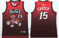 Men’s Toronto Raptors #15 Vince Carter Red Black Resonate Fashion Jersey