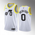 Mens Utah Jazz #0 Talen Horton-Tucker White 2022-23 Association Edition Jersey