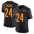 Mens Washington Commanders #24 Von Miller Black Alternate Vapor Limited Jersey