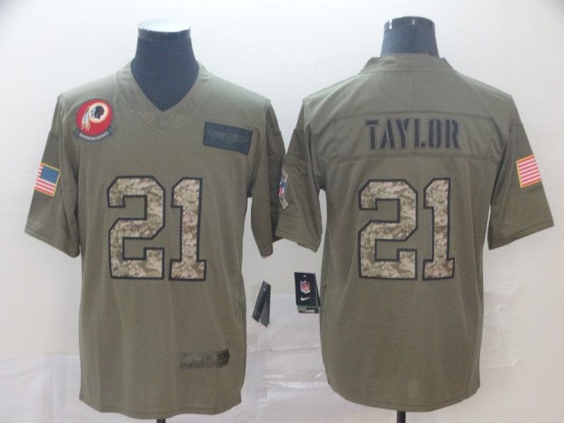 Men’s Washington Commanders Sean Taylor #21 Brown Jersey