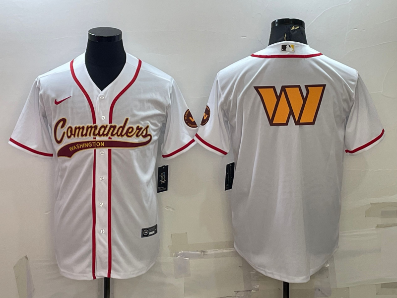 Men’s Washington Commanders White Jersey